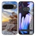 Funda Silicona para Google Pixel 9 Pro 5G diseño Sunset Dibujos