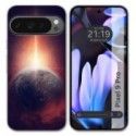 Funda Silicona para Google Pixel 9 Pro 5G diseño Tierra Dibujos