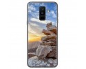 Funda Gel Tpu para Samsung Galaxy A6 Plus (2018) Diseño Sunset Dibujos