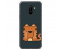 Funda Gel Tpu para Samsung Galaxy A6 Plus (2018) Diseño Tigre Dibujos