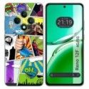 Funda Silicona para Oppo Reno 12F 4G / 12 F 5G diseño Comic Dibujos