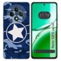 Funda Silicona para Oppo Reno 12FS 4G / 12 FS 5G diseño Camuflaje 03 Dibujos