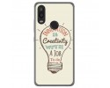 Funda Gel Tpu para Bq Aquaris X2 / X2 Pro Diseño Creativity Dibujos
