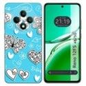 Funda Silicona para Oppo Reno 12FS 4G / 12 FS 5G diseño Mariposas Dibujos
