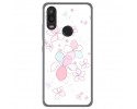 Funda Gel Tpu para Bq Aquaris X2 / X2 Pro Diseño Flores Minimal Dibujos