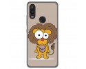 Funda Gel Tpu para Bq Aquaris X2 / X2 Pro Diseño Leon Dibujos