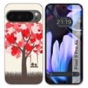 Funda Silicona para Google Pixel 9 Pro XL 5G diseño Pajaritos Dibujos