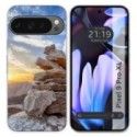 Funda Silicona para Google Pixel 9 Pro XL 5G diseño Sunset Dibujos