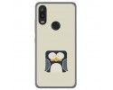 Funda Gel Tpu para Bq Aquaris X2 / X2 Pro Diseño Pingüino Dibujos