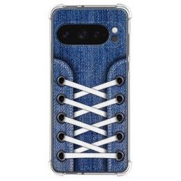 Funda Silicona Antigolpes para Google Pixel 9 Pro 5G diseño Zapatillas 01 Dibujos