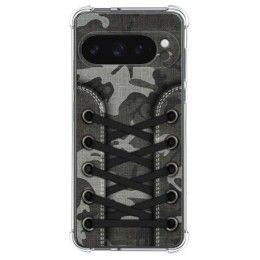 Funda Silicona Antigolpes para Google Pixel 9 Pro 5G diseño Zapatillas 15 Dibujos