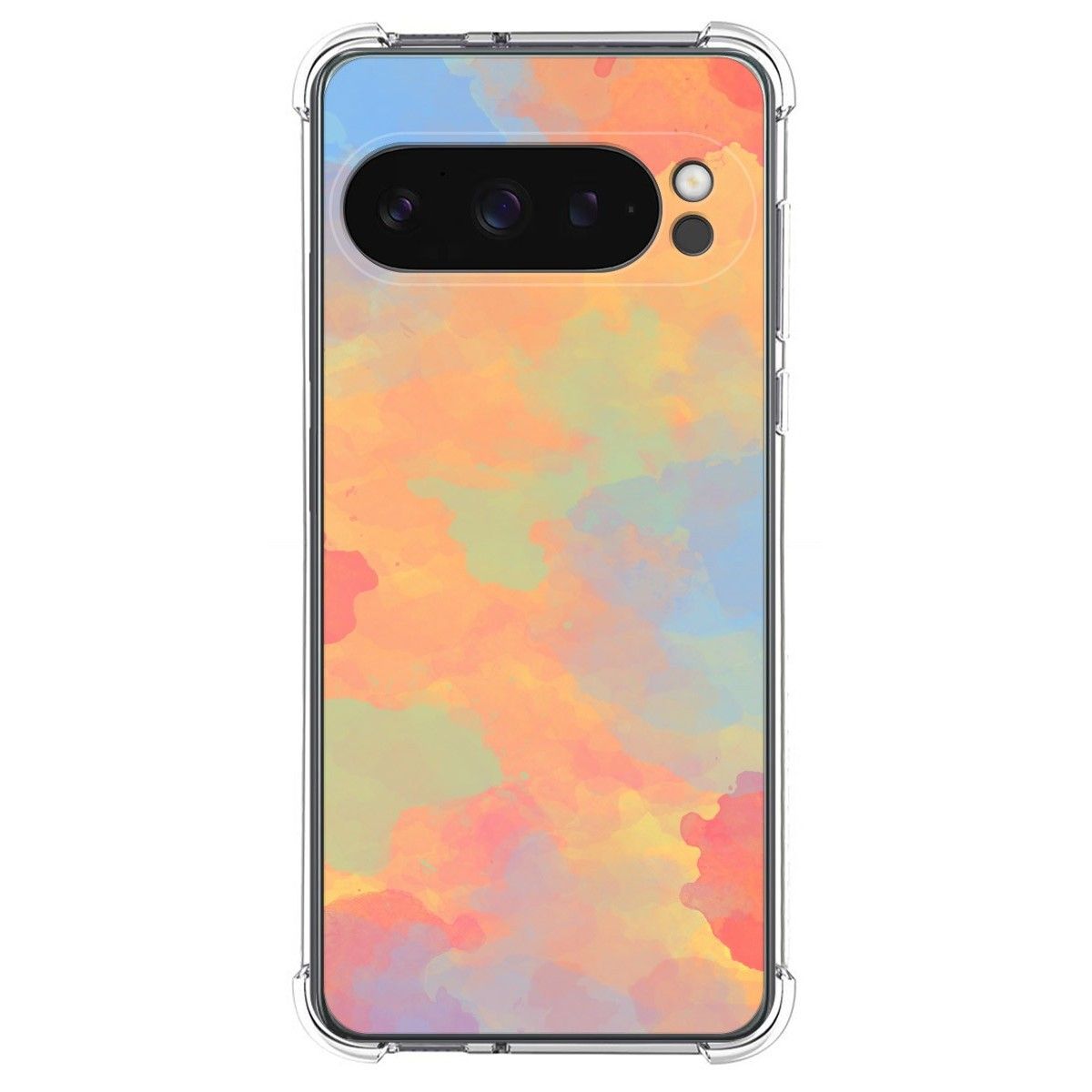 Funda Silicona Antigolpes para Google Pixel 9 Pro 5G diseño Acuarela 08 Dibujos
