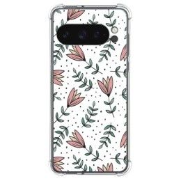 Funda Silicona Antigolpes para Google Pixel 9 Pro 5G diseño Flores 01 Dibujos