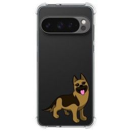 Funda Silicona Antigolpes para Google Pixel 9 Pro 5G diseño Perros 03 Dibujos
