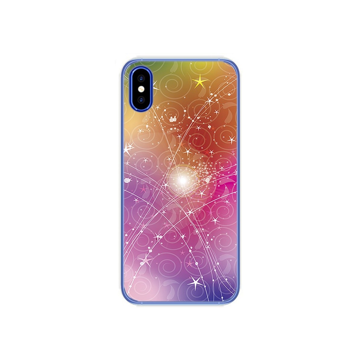 Funda Gel Tpu para Doogee X55 Diseño Abstracto Dibujos