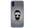Funda Gel Tpu para Doogee X55 Diseño Barba Dibujos