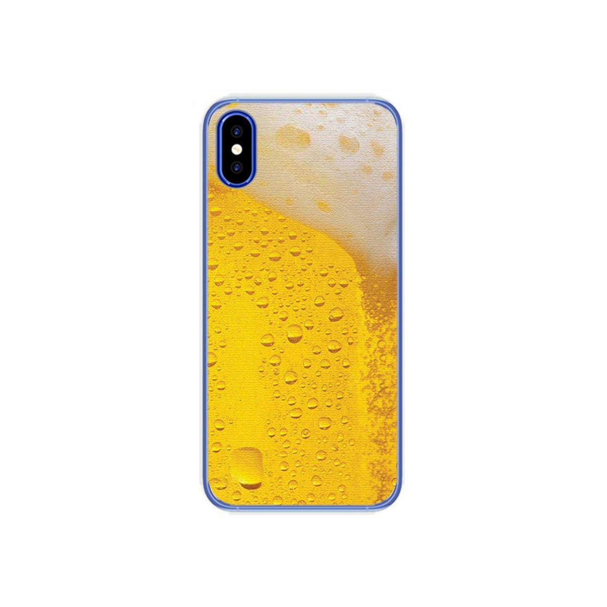 Funda Gel Tpu para Doogee X55 Diseño Cerveza Dibujos