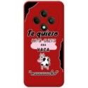 Funda Silicona Líquida Roja para Oppo Reno 12F 4G / 12 F 5G diseño Vaca Dibujos