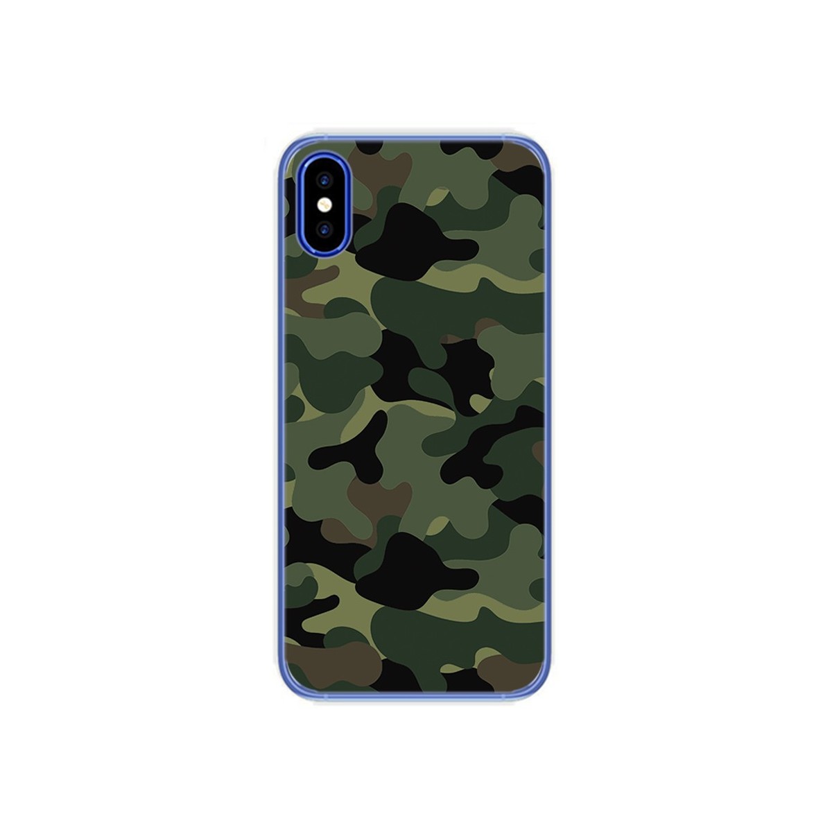 Funda Gel Tpu para Doogee X55 Diseño Camuflaje Dibujos