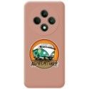Funda Silicona Líquida Rosa para Oppo Reno 12FS 4G / 12 FS 5G diseño Adventure Dibujos