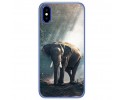 Funda Gel Tpu para Doogee X55 Diseño Elefante Dibujos