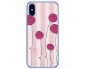 Funda Gel Tpu para Doogee X55 Diseño Flores Vintage Dibujos