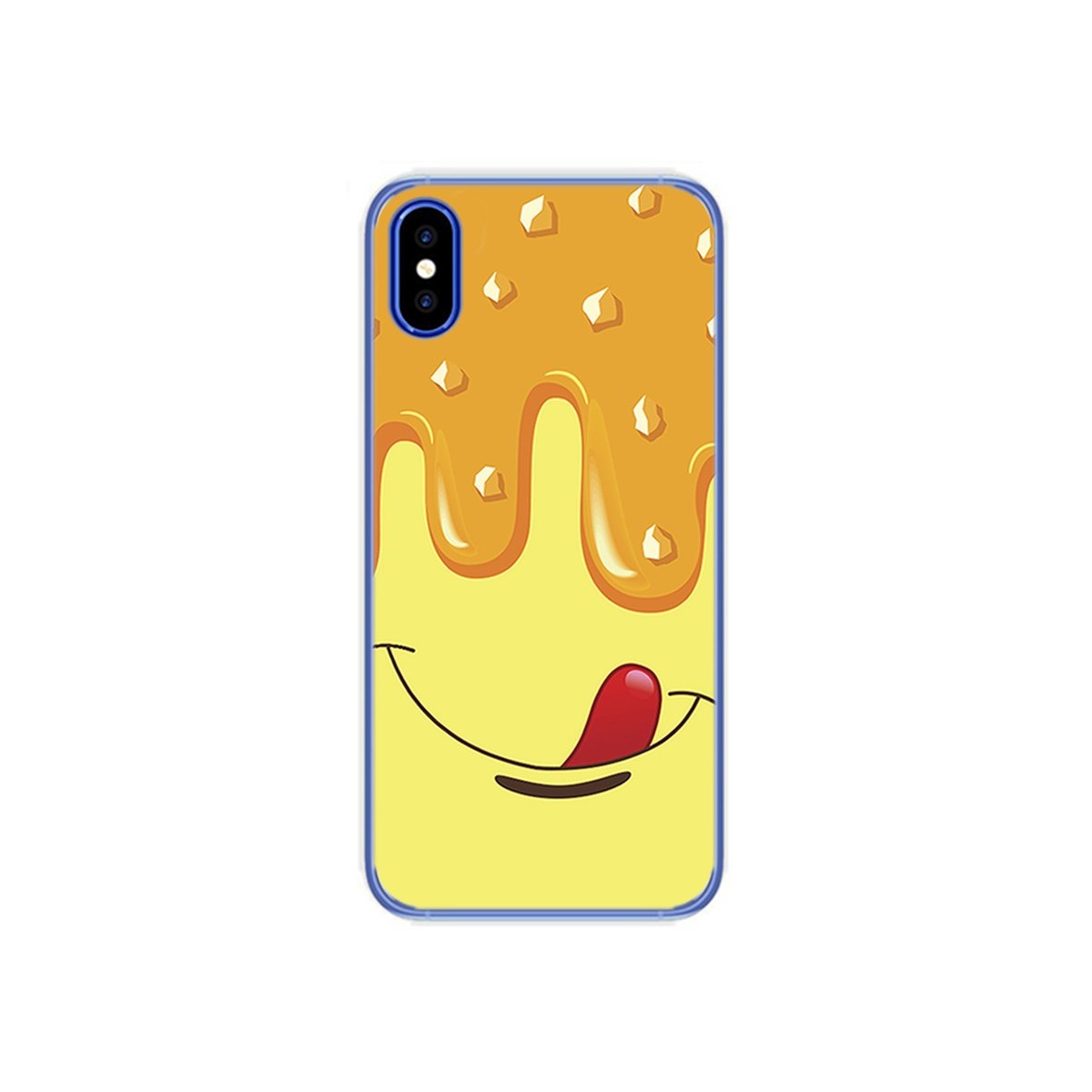 Funda Gel Tpu para Doogee X55 Diseño Helado Vainilla Dibujos