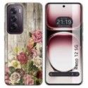 Funda Silicona para Oppo Reno 12 5G diseño Madera 08 Dibujos