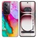 Funda Silicona para Oppo Reno 12 5G diseño Mármol 15 Dibujos