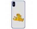Funda Gel Tpu para Doogee X55 Diseño Leones Dibujos