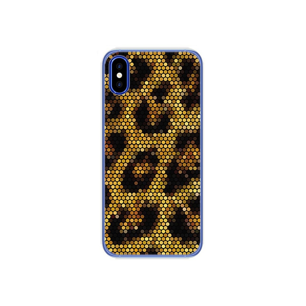 Funda Gel Tpu para Doogee X55 Diseño Leopardo Dibujos