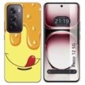 Funda Silicona para Oppo Reno 12 5G diseño Helado Vainilla Dibujos