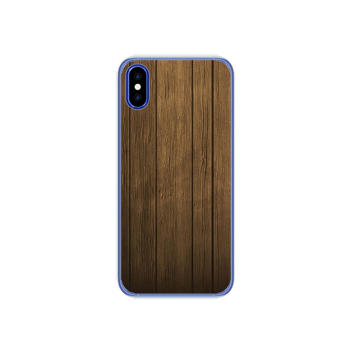 Funda Gel Tpu para Doogee X55 Diseño Madera Dibujos