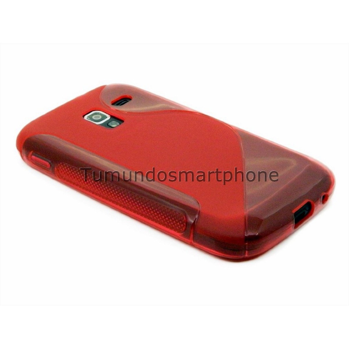 Funda Gel Tpu Galaxy Ace 2 I8160 S Line Color Roja