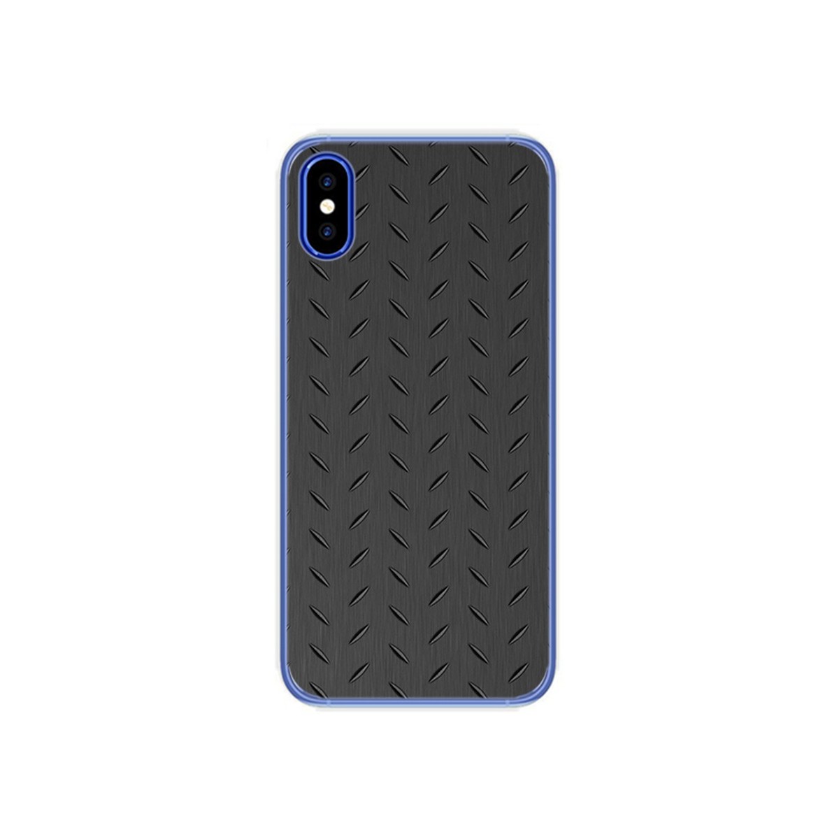 Funda Gel Tpu para Doogee X55 Diseño Metal Dibujos