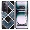 Funda Silicona para Oppo Reno 12 Pro 5G diseño Mármol 06 Dibujos