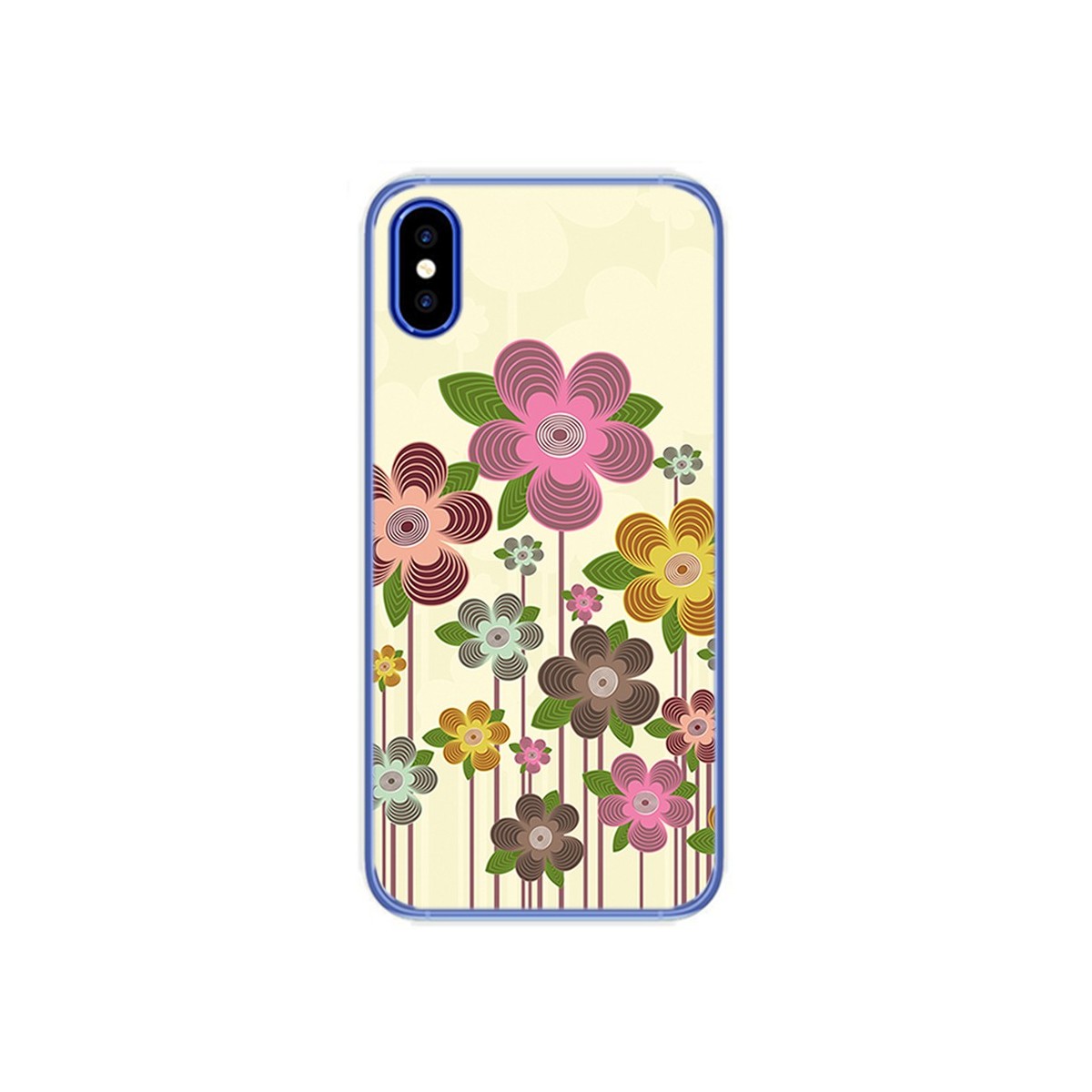 Funda Gel Tpu para Doogee X55 Diseño Primavera En Flor Dibujos