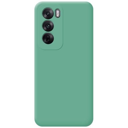 Funda Silicona Líquida Ultra Suave para Oppo Reno 12 5G color Verde
