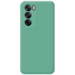 Funda Silicona Líquida Ultra Suave para Oppo Reno 12 Pro 5G color Verde 2