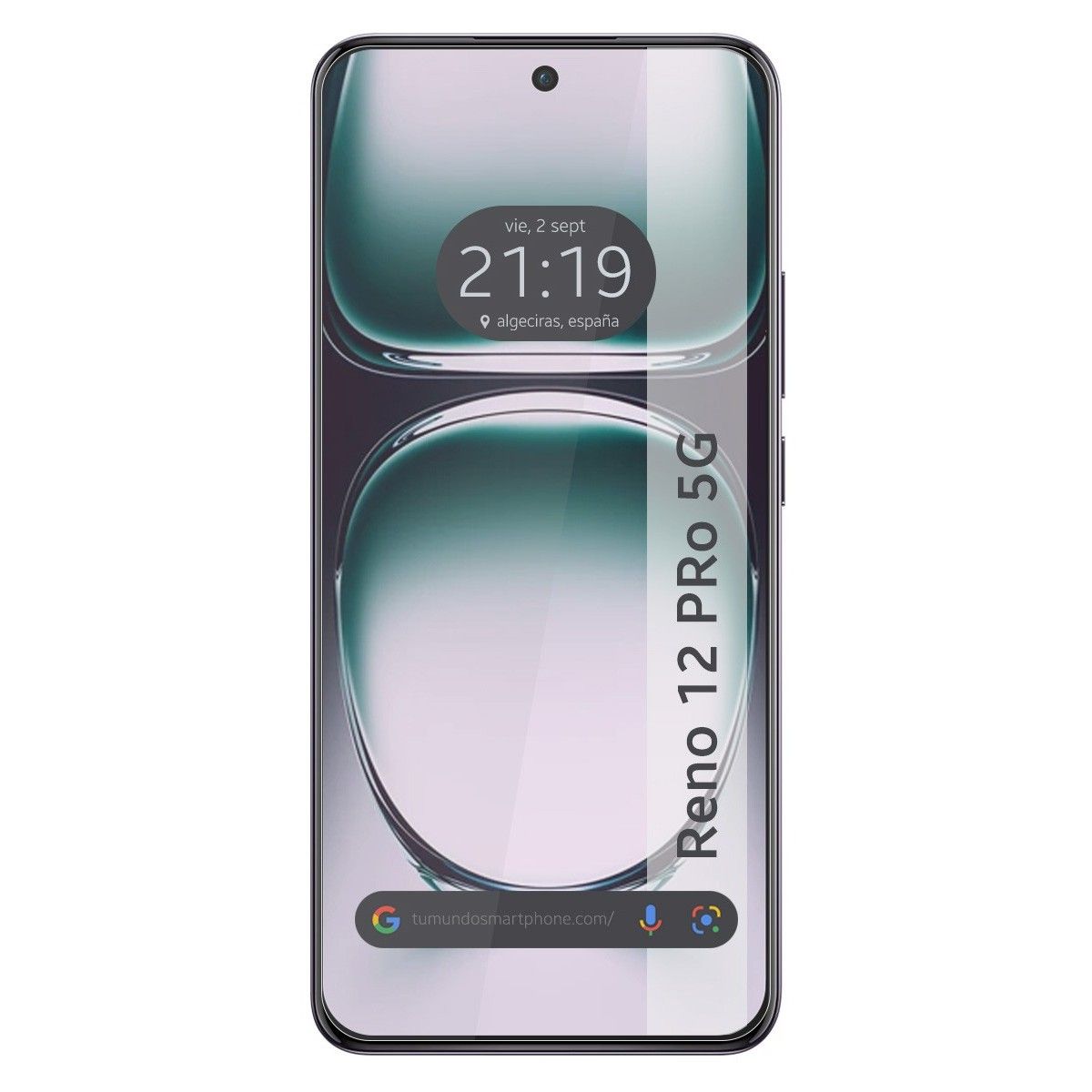 Protector Cristal Templado Completo Curvo UV Full Glue para Oppo Reno 12 Pro 5G Vidrio
