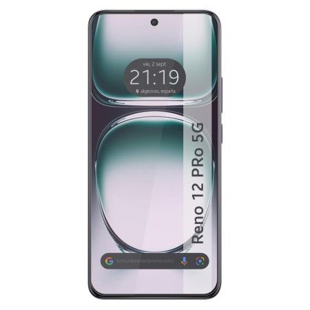 Protector Cristal Templado Completo Curvo UV Full Glue para Oppo Reno 12 Pro 5G Vidrio