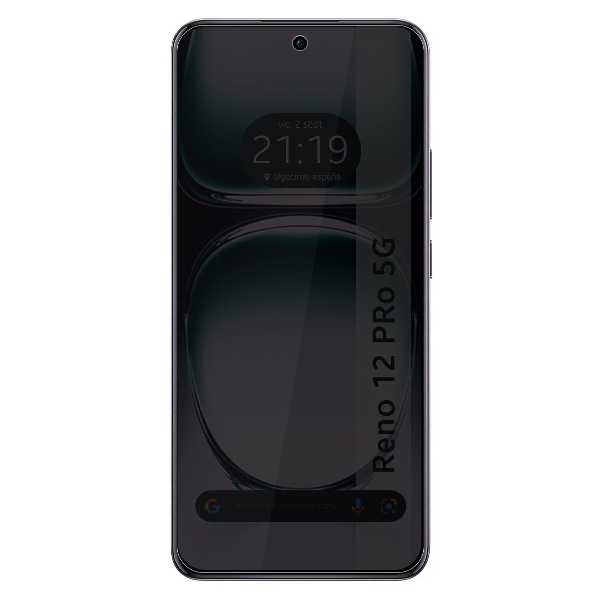 Protector Pantalla Hidrogel Privacidad Antiespías para Oppo Reno 12 Pro 5G