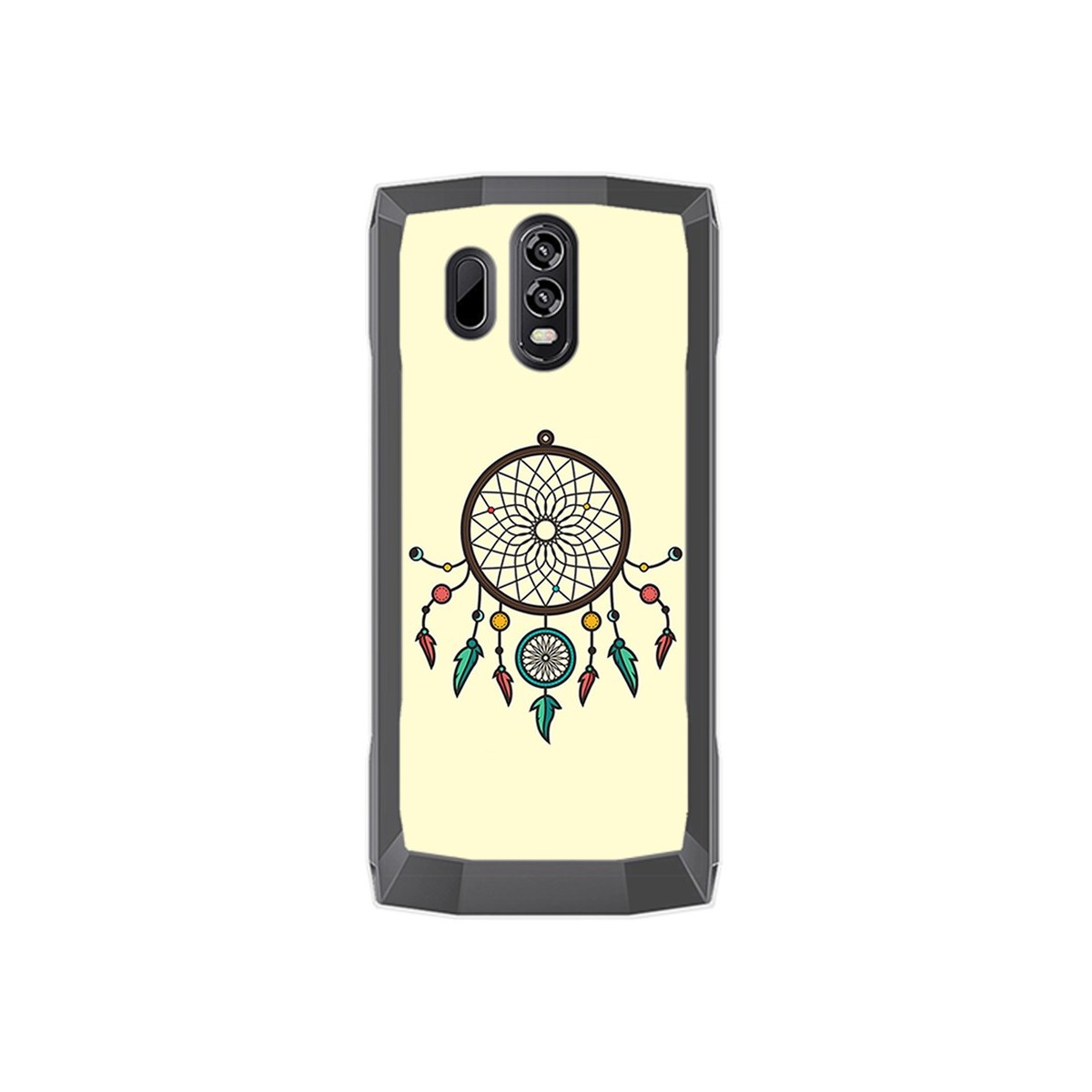 Funda Gel Tpu para Homtom HT70 Diseño Atrapasueños Dibujos