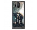 Funda Gel Tpu para Homtom HT70 Diseño Elefante Dibujos