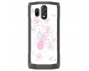 Funda Gel Tpu para Homtom HT70 Diseño Flores Minimal Dibujos