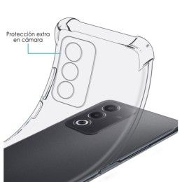 Funda Silicona Antigolpes Transparente para Oppo A80 5G 2