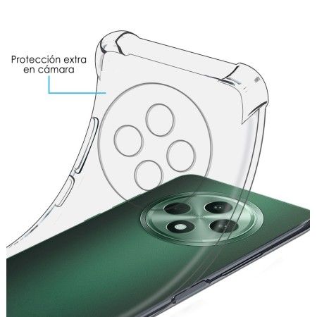 Funda Silicona Antigolpes Transparente para Oppo Reno 12F 4G / 12 F 5G