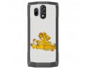 Funda Gel Tpu para Homtom HT70 Diseño Leones Dibujos