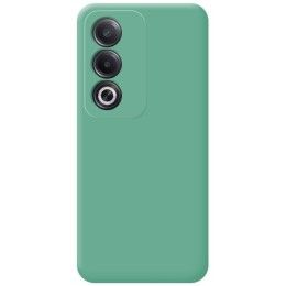 Funda Silicona Líquida Ultra Suave para Oppo A80 5G color Verde 2