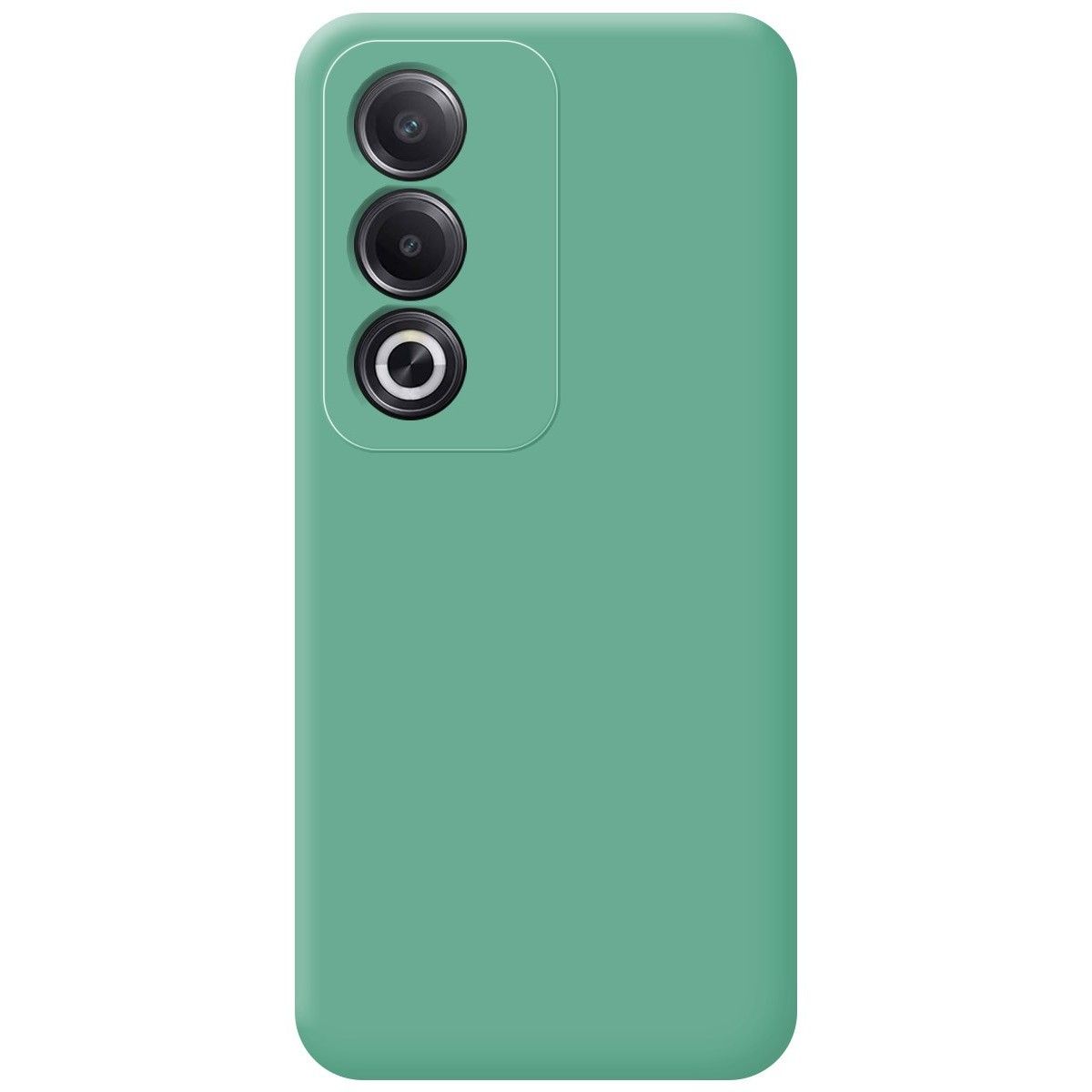 Funda Silicona Líquida Ultra Suave para Oppo A80 5G color Verde